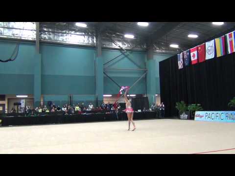 Julia Garbuz - Ribbon Final - 2012 Kellogg's Pacific Rim Championships