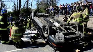 Mock DUI Terryville High School Plymouth Connecticut #firefighter #plymouth #connecticut