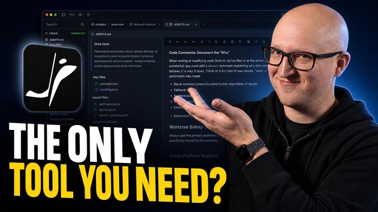 My NEW AI Terminal and Code Editor // Orca Review