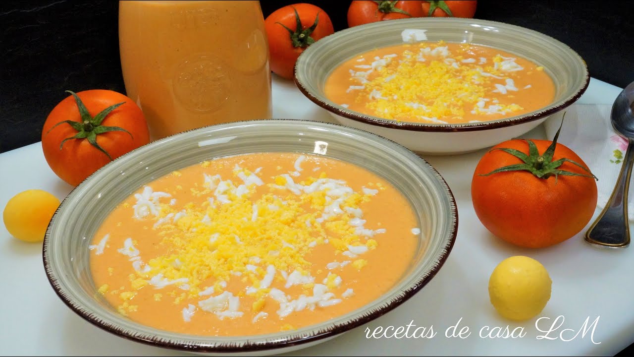 AUTÉNTICA RECETA DE SALMOREJO RECETA FÁCIL , RÁPIDA Y DE APROVECHAMIENTO