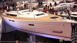 2016 Jeanneau Sun Odyssey 479 Sailing Yacht - Deck, Interior Walkaround - 2015 Salon Nautique Paris