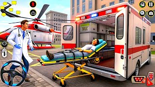 Ambulance City Rescue Simulator 3D - 911 Emergency Ambulance Driving - Android GamePlay  screenshot 4