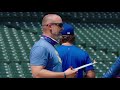 Eddie Vedder, Bill Murray & Others Join Cubs Batting Practice