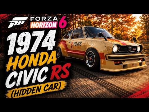 Forza Horizon 6| 1974 Honda Civic RS (Hidden Car)