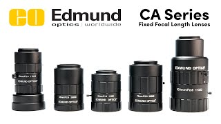 CA Series Fixed Focal Length Lenses from Edmund Optics®