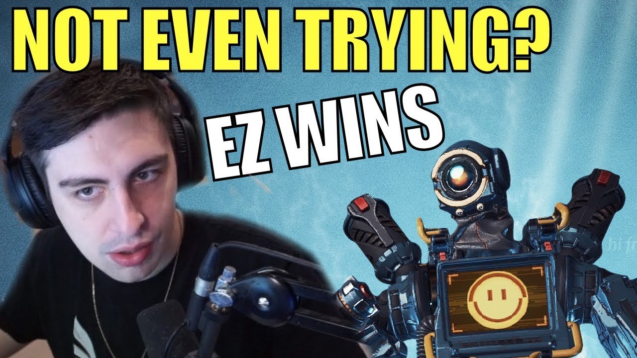 SHROUD ▪ Not Even Trying & Still Winning? 【Apex Legends Ranked】