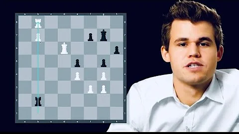 World Champion “Magnus Carlsen” Teaching the Endgame Technique.