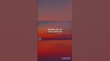 Thumbnail of Sahiba Lyrics - Aditya Rikhari • saahiba, aaye ghar kaahe na🎧🎧