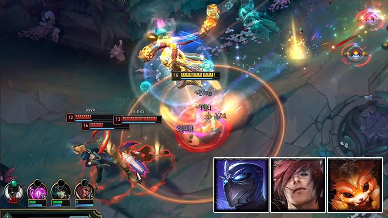 잭스 라인전 구도 + 나르 상대 강의