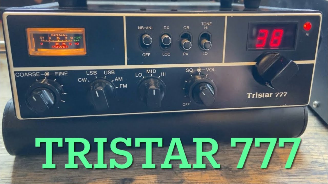 💥 Trying out the TriStar 777 CB Radio💥 - YouTube