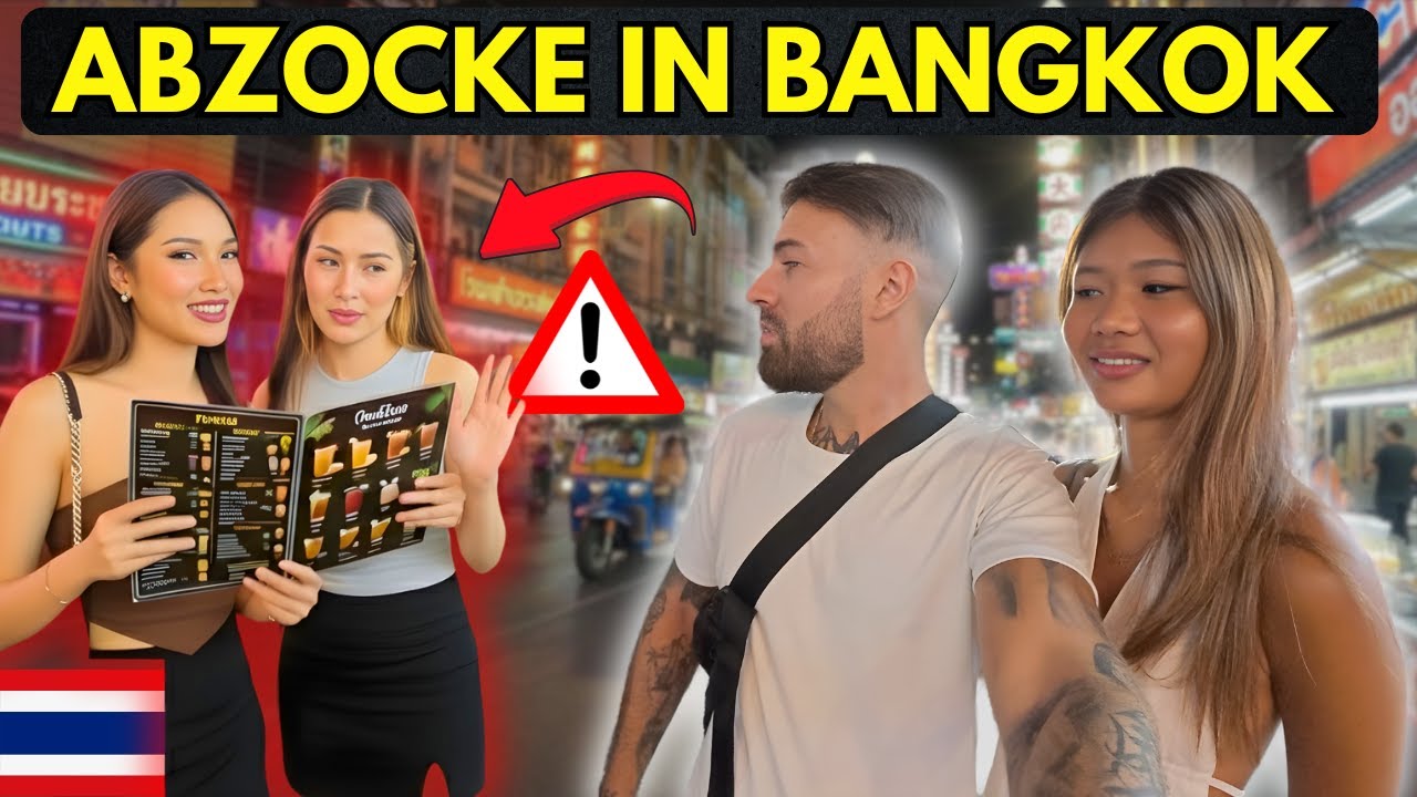 BANGKOK TOURISTENFALLEN‼️Auf diese Masche fällt JEDER rein😳