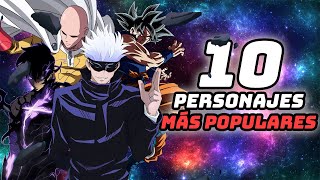 Los Personajes de Anime Más Populares, ¡Clasificados!