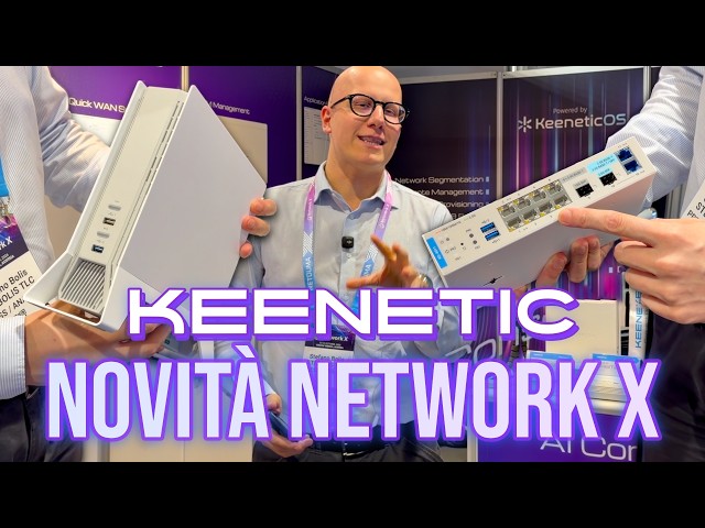 Keenetic punta al BUSINESS: ecco il primo switch da rack e non solo