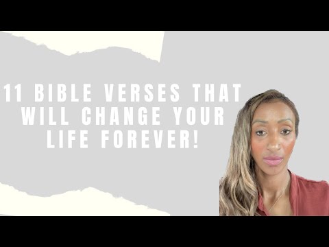 Bible Verses That Will Change Your Life FOREVER! - YouTube
