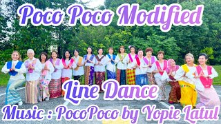 Poco Poco | Maluku | Dance | Line Dance | Beginner | Demo | Yopie Latul | H\u0026H Dance Group