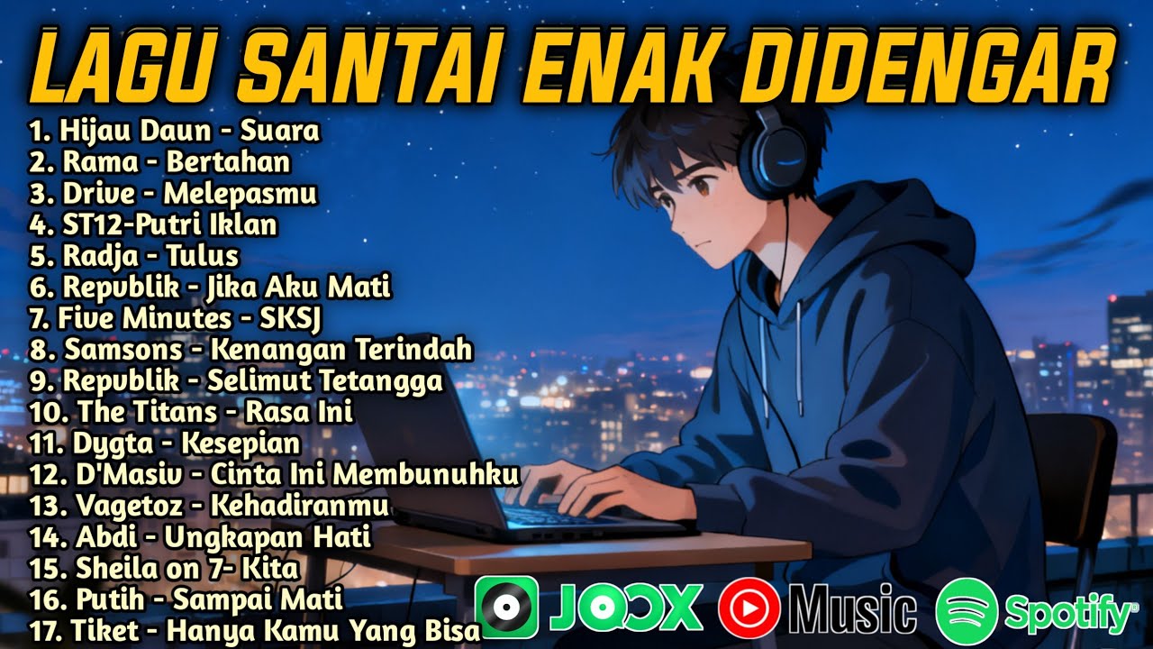 Kumpulan Lagu Pop Indonesia 2000an 🎧 Enak Buat Kerja & Santai
