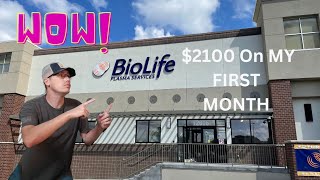How Much Money I Make Donating Plasma Each Month ( Biolife Plasma Services)