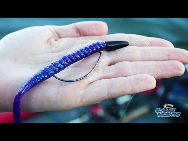 bullet weight hook and bullet Traditional Bullet Weights - BEST SINKER EVER MADE! (Texas Rig)