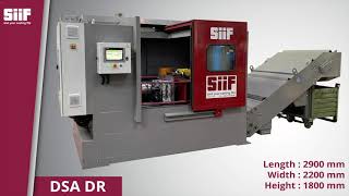 Rotary double casting loading decoring machine