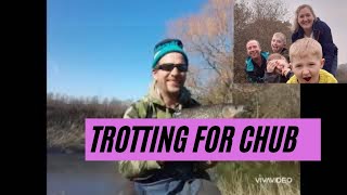 Trotting for chub and livebaiting for perch.
