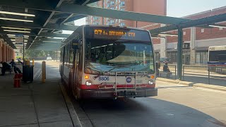 CTA Bus Ride 97 Skokie From Howard L STN To Old Orchard Mall CTA Nova Bus Lfs 2025 #8806