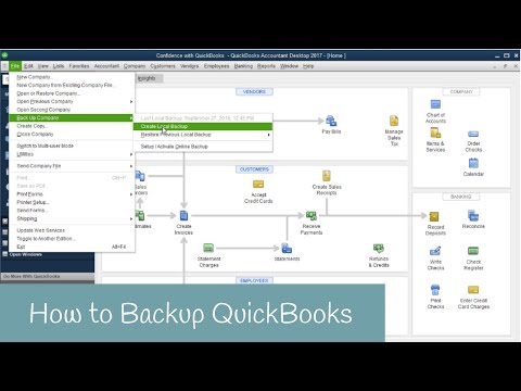 วีดีโอ: ฉันควรสำรองข้อมูล QuickBooks จำนวนเท่าใด