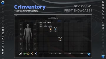 Cr-SlotInventory - DevLog #1 | FiveM - First Showcase!