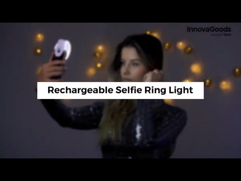 Rechargeable Selfie Ring Light Instahoop InnovaGoods - InnovaGoods