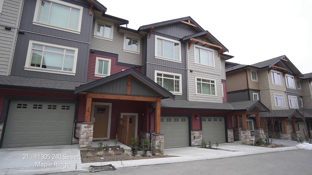 2111305 240 Street, Maple Ridge Townhome for Sale by Listing Agent YouTube