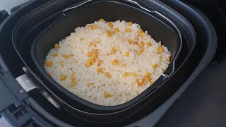 How to cook rice in Philips Airfryer ✅How to cook rice in Airfryer👍Airfryer recipes💯