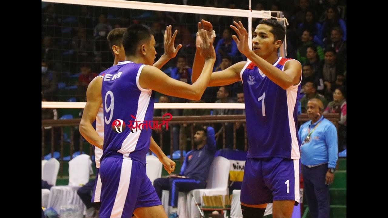 13 SAG GAMES  Mens VOLLEYBALL NEPAL VS BANGLADESH