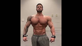 Tatted muscle god Mac Robinson shirtless flex