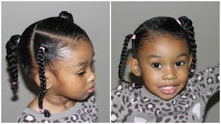 Easy Hairstyle for Kids | Hairstyles for Curly Hair