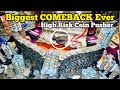 BIGGEST COMEBACK EVER Inside The High Limit Coin Pusher Jackpot WON MONEY ASMR