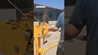 Hướng Dẫn Sử Dụng Tời Quay Tay