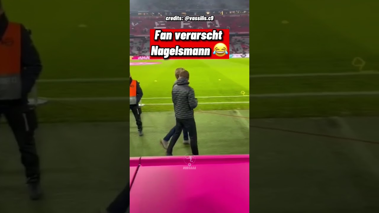 Fan verarscht Nagelsmann 😂
