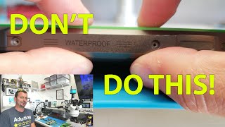 I used my phone UNDERWATER! This is what happened 😥