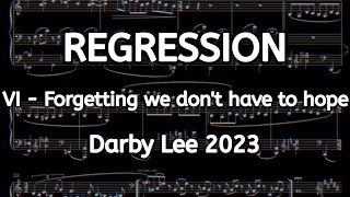 REGRESSION: VI - Forgetting we don't have to hope