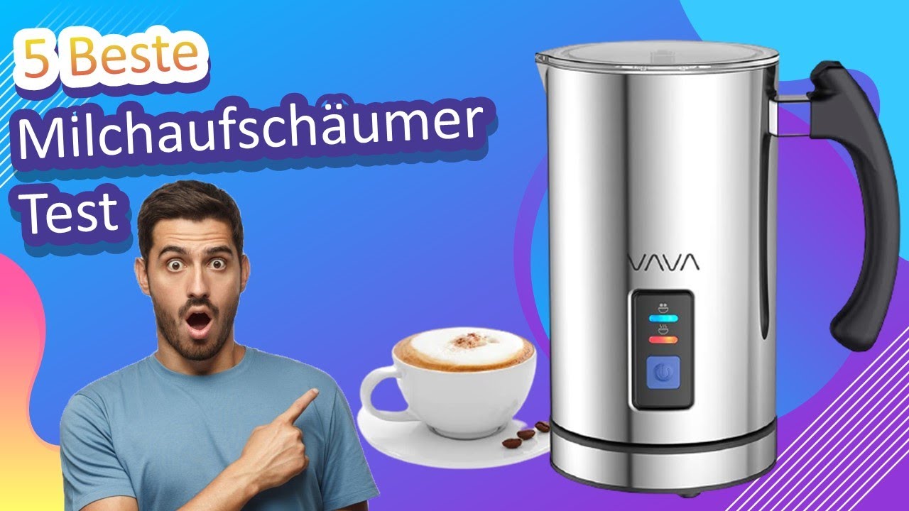 5 Beste Milchaufschäumer Test