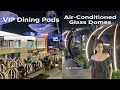 The pods dubai  vip dining pods  private dining experience in a glass dome  hey winjuls