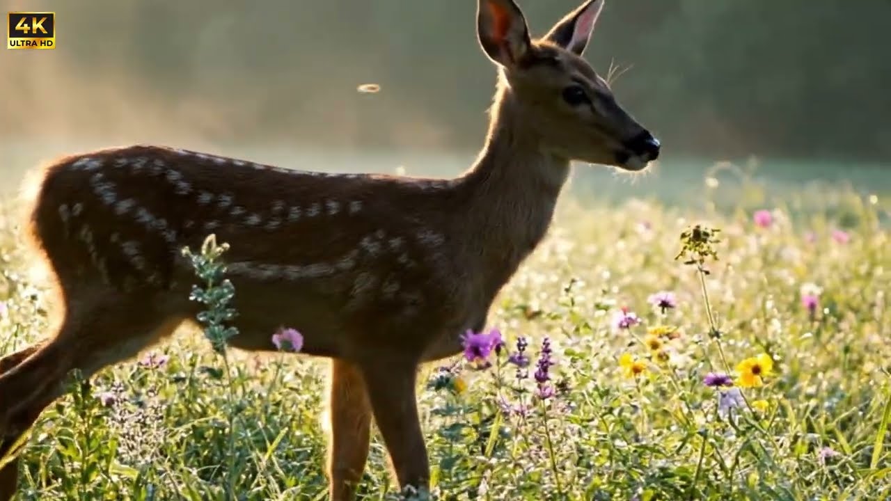 Rare Meadow Creatures Caught in 4K 🌿 You Won’t Believe What Emerges from the Mist
