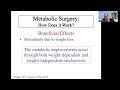 The fellow project mechanisms of action of metabolic bariatric surgery
