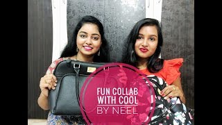 Exchanging each other bags || Fun collab with Cool by Neel Telugu Channel || In Telugu || Makeover