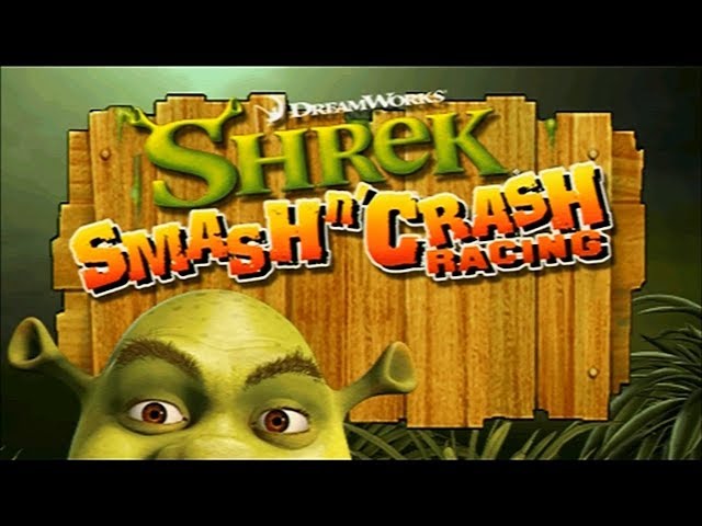 Jogo Shrek smash n' crash racing psp original