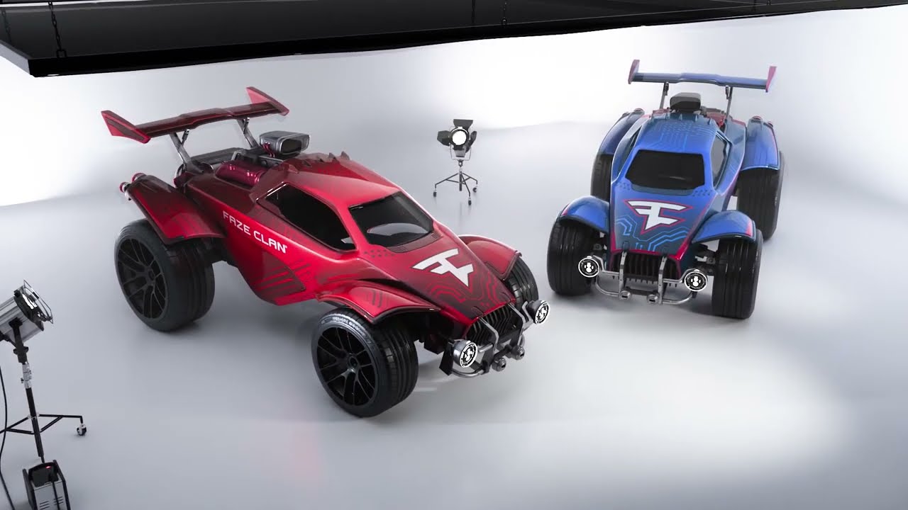 Rocket League : FaZe Decal - By FutharkStudios & Khalid