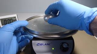 DRAFT Frozen Phi top on Thick Unbalanced Ice on Magnetic Stirrer Doesn't Balance or Spin