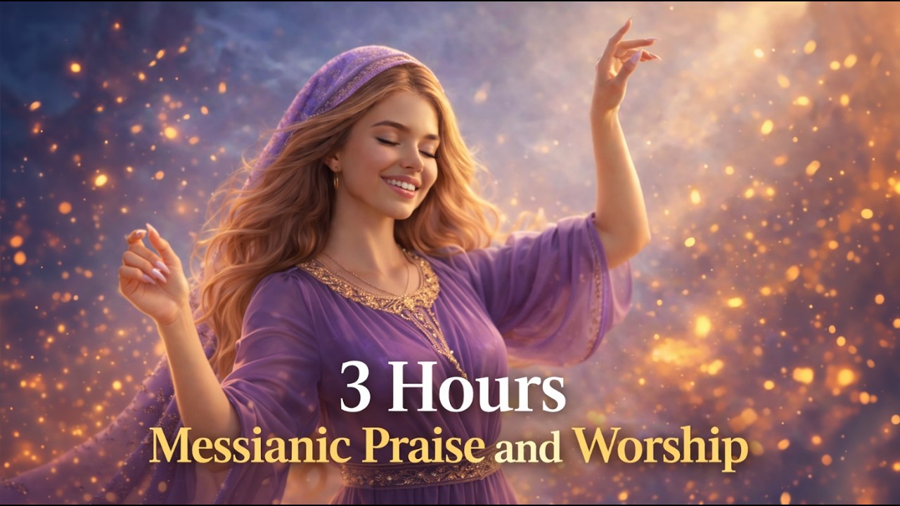 3 Hours Messianic Shabbat Worship Music, Extended Hebrew English Praise ...