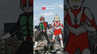 Ichigo Becomes A Giant Like Ultraman ultraman tokusatsu kamenrider