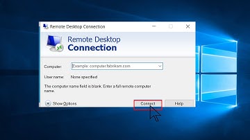How to Use Remote Desktop Connection on Windows 10 to Windows 7