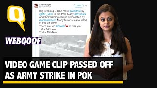 Video Game Footage Viral as ‘IAF Airstrikes in POK’ screenshot 1